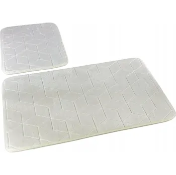 Koupelnová předložka Koupelnové předložky Sumba Ecru Protiskluzové Chodníčky Sada 2 ks
