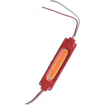 Žárovka COB LED Modul 2W ČERVENÝ IP67 140° 180-200lm 12V