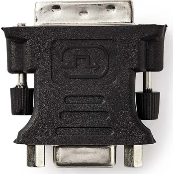 Notebook Nedis DVI-I na VGA černý Adaptér, zástrčka DVI-I, zásuvka VGA, BOX, černý CCGB32900BK