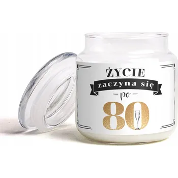 Svíčka Aromatická přírodní vonná svíčka Dárek Život začíná po 80