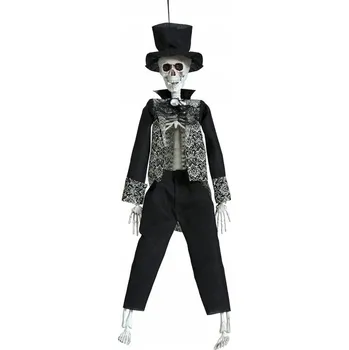 Party dekorace Guirca Visací dekorace Kostra Dědeček 45cm