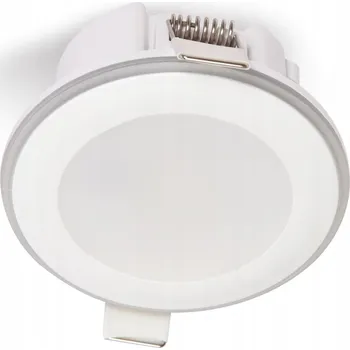 Bodové svítidlo Stropní reflektor kulatý Elektrosalon bílý