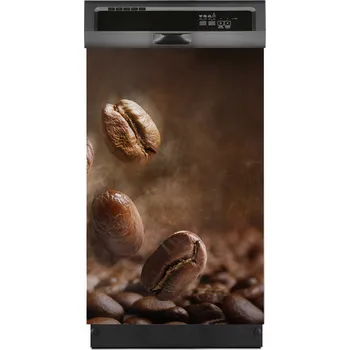 Obraz Krycí panel na myčku - Velká kávová zrna 45x70 cm