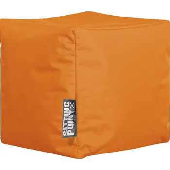 Sedací pytel Scuba Sedací vak Cube, 40 × 40 × 40 cm, oranžový 32070 042
