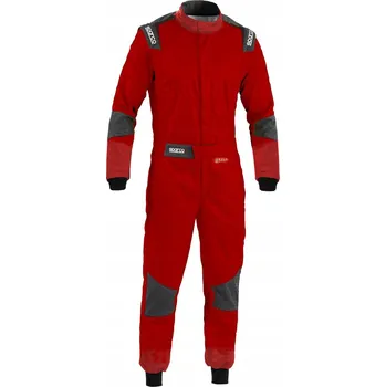 Moto bunda Kombinéza Sparco Futura FIA červená, velikost 58