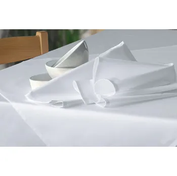 Papírový ubrousek Tibex Ubrousek DAMAŠEK bílá 40 x 40 cm