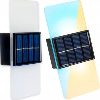 Nástěnné svítidlo Zahradní nástěnné svítidlo Decorya bílé, černé, integrovaný LED zdroj 1 W