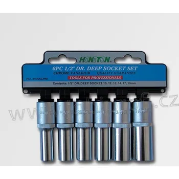 Gola sada Sada hlavic prodloužených 1/2" 6 dílů H4006 HONITON (sada hlavic, sada nástrčných hlavic, nástrčné hlavice, gola sada, sada honiton)