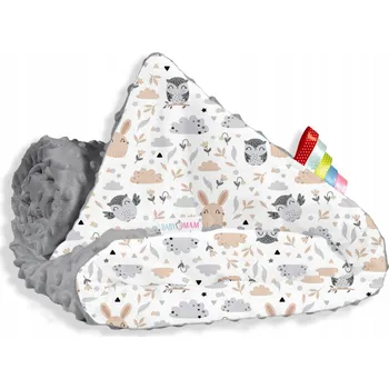 Dětská deka BABYMAM OBOUSTRANNÁ DEKA MINKY BAVLNA 75x100 CM