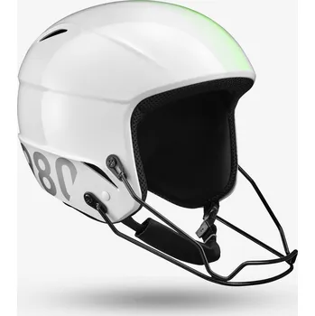 WEDZE Dětská lyžařská závodní helma s chráničem brady FIS 51–55cm