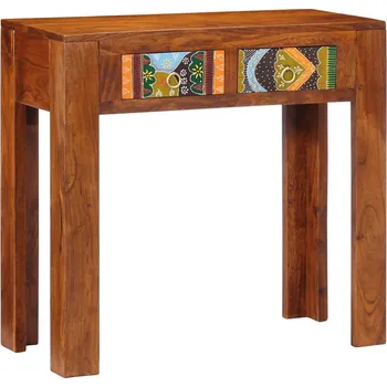 Konzolový stolek vidaXL Konzolový stolek 80x35x75 cm masivní akáciové dřevo [4016496]