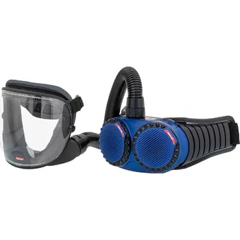 ochranný štít CleanAIR Obličejový štít UniMask s jednotkou CA Aergo vč. kufru pro uložení sestavy ZDARMA + ochranný sprej