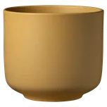Soendgen Keramik Bari Obal na květináč, ø 21 cm, 19 cm, keramika, žlutý 67892