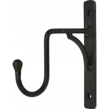 Věšák VĚŠÁK STYL LOFT kovový černý matný