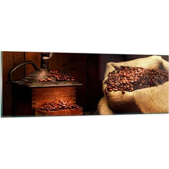 Obraz Obraz na skle do obýváku ložnice 90x30 gastronomie obrazy na zeď sklo