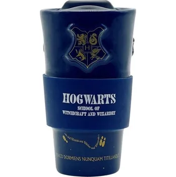 Termohrnek ABYstyle Cestovní hrnek Hogwarts modrý, Harry Potter