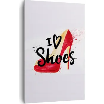 Obraz Velký obraz do obýváku XXL 80x120 Podpatky moderní, tištěný na plátně