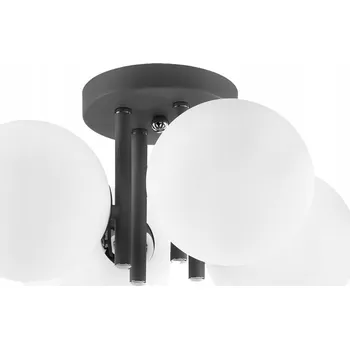 Stropní svítidlo KOBI DESIGN stříbrné