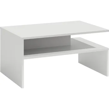 Konferenční stolek Konferenční stolek 2 obdélníkový 100 x 48 x 50 cm bílý