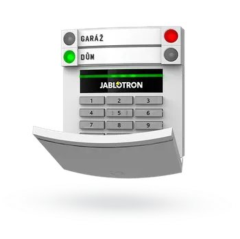 Jablotron JA 113E - sběrnicová klávesnice s RFID čtečkou kare Barva: Šedá