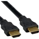 Kabel HDMI-HDMI M/M 1,8m stíněný, zlac.kon. 2.0