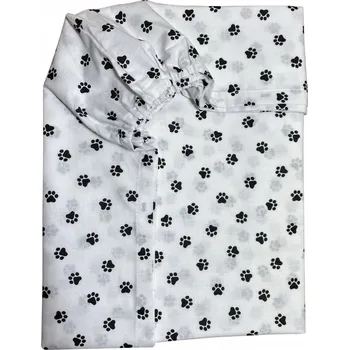 Prostěradlo Prostěradlo do postýlky s gumou Sroka Białoboka tlapky 120x60 cm