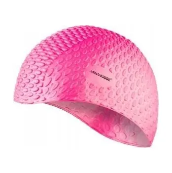 Plavecká čepice pro dospělé Silikonová Aqua Speed růžová