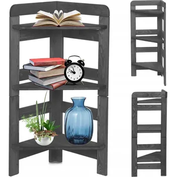 Dílenský regál Dřevěný regál Wamar-Sosenka 3 police, nosnost 35 kg