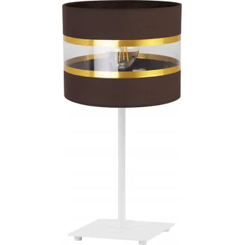 Stojací lampa STOJACÍ LAMPA NOČNÍ S ELEGANTNÍM ZLATÝM STÍNIDLEM 20 CM