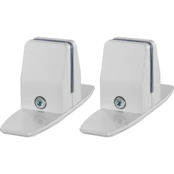 Notebook Neomounts NS-CLMPSTANDWHITE Držák, stolní svorka, pro bezpečnostní zástěny, 4–18mm, nosnost 8kg, bílý NS-CLMPSTANDWHITE