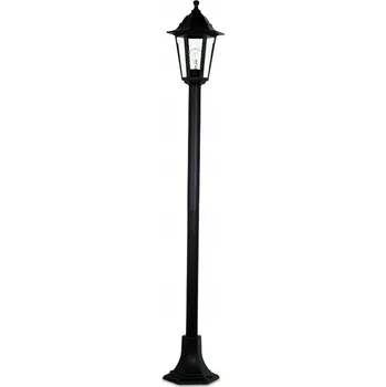 Bezpečnostní kamera Kvadratický osvětlovací sloupek Kwazar Luminaire E27 120 cm černý