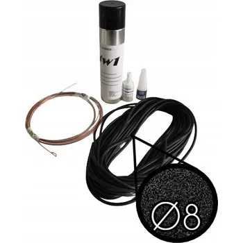 Těsnění karosérie Opravná sada těsnění dveří automobilu EPDM 20 m