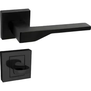 Dveřní kování Areus Dveřní kování, WC, černé R4048450