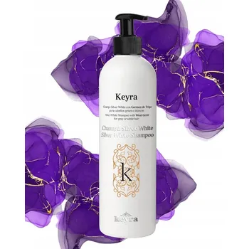 Šampon Keyra Silver White šampon pro blond vlasy 500 ml