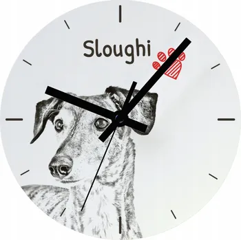 Hodiny Nástěnné hodiny Art-Dog bílé 20 cm