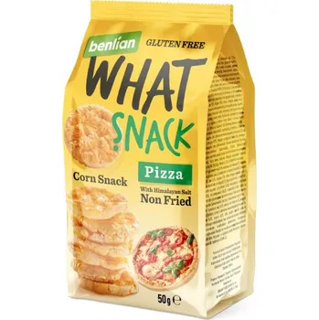Chips Benlian what kukuřičný snack 50g pizza