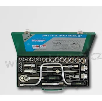 Gola sada Sada hlavic 1/2" 28 dílů H4028 HONITON (sada hlavic, sada nástrčných hlavic, nástrčné hlavice, gola sada, sada honiton)
