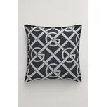 DEKORAČNÍ POVLAK NA POLŠTÁŘ GANT G-PATTERN CUSHION 50X50 EVENING BLUE
