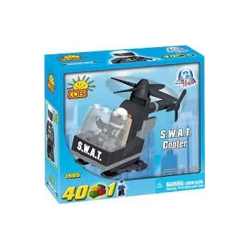 Stavebnice COBI Cobi Action Town Policie Vrtulník 1505