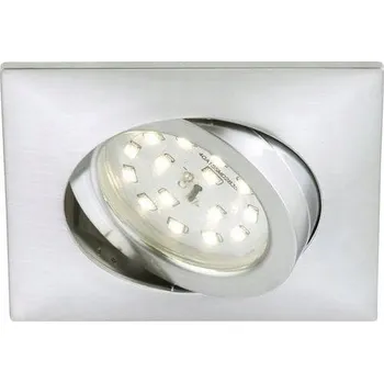 LED KULATÉ STROPNÍ SVÍTIDLO 5W - ČTVERCOVÉ ZAPUŠTĚNÉ ČTVEREC - HLINÍK