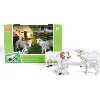 Domácí zvířata Venkovská farma Figurky 4 kusy Ovce