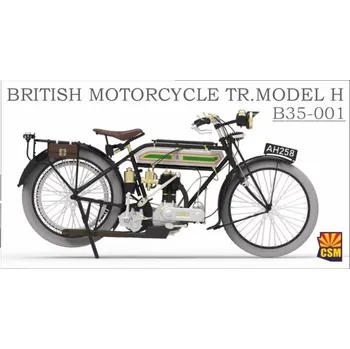 Plastikový model Copper state models 1/35 British Motorcycle Triumph Model H