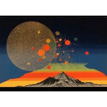 Plakát Plakát Způsob Vystavení do světa bez rámu 42 x 29,7 cm