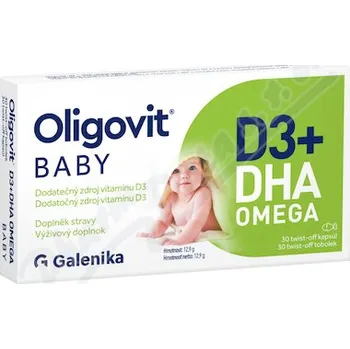 Oligovit Baby D3+DHA omega tob.30 Galenika