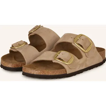 Dámská obuv Birkenstock Dámské Pantofle Arizona Big Buckle Lenb, světle...