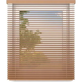 Žaluzie Dřevěné horizontální žaluzie 240 cm x 220 cm