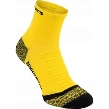 Dámské ponožky Pitbull Ponožky Quarter RMG 2-pack žluté velikost 35-38