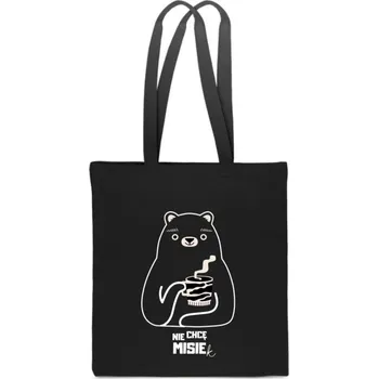 Nákupní taška Nákupní taška PoStar černá bavlna