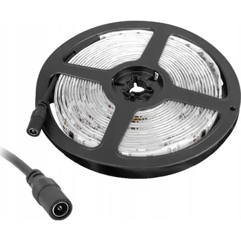 LED osvětlení RGB diodový pásek 5m voděodolný 300 x LED DC konektor
