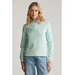 MIKINA GANT REG TONAL SHIELD C-NECK SWEAT FADED MINT